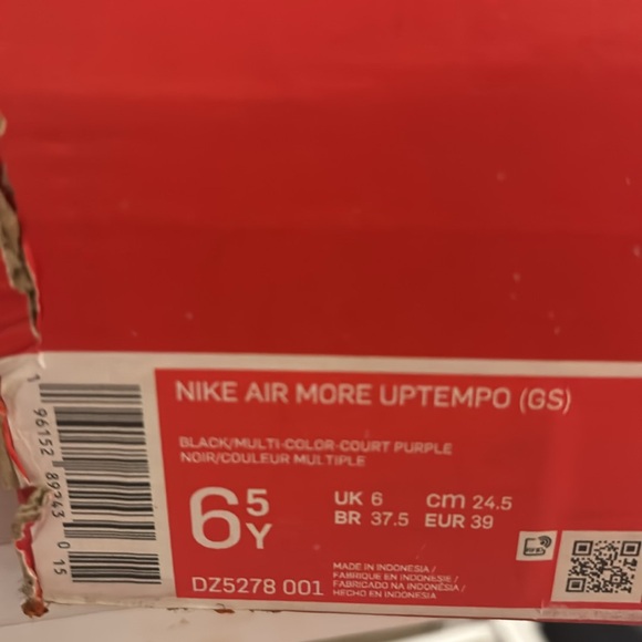 Nike air uptempo GS - Picture 5 of 5